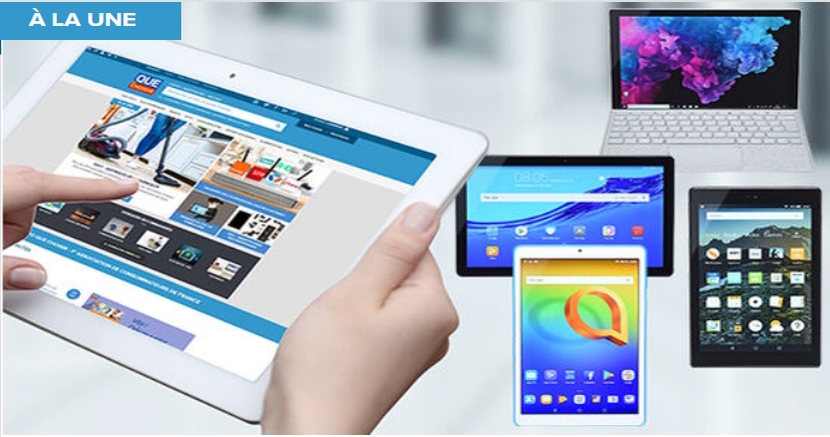 Comparatif de tablettes tactiles