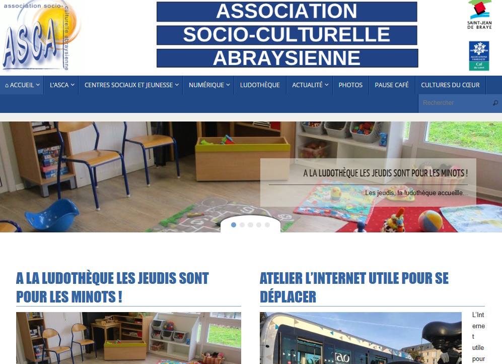 site web de l'Association Socio-Culturelle Abraysienne